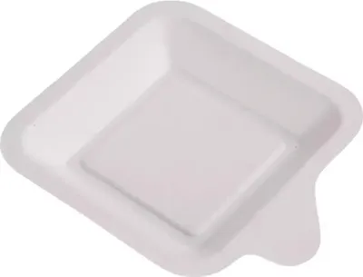 Produktbild von Zuckerrohrteller 13,3 x 11,3 cm 50 Stück.