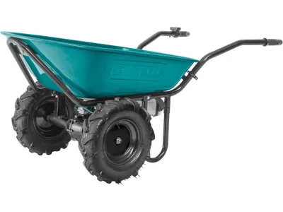 Obrázok produktu pre Elektrický trakař Extol Industrial 8791590 dvojkolesový trakař s prevodovkou batéria, 260kg, 100l, 40V Li-ion, 6000mAh