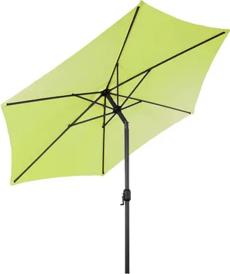Produktbild von Linder Exclusiv Aga Kippbarer Sonnenschirm, Gartenschirm Ø 300 cm,mit Kurbelmechanismus,Limette