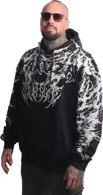 Produktbild von Yakuza Herren Reignz Acid Oversized Kapuzenpullover, Schwarz, M