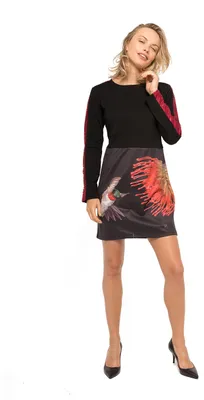 Immagine prodotto di CULITO FROM SPAIN è un marchio di abbigliamento femminile. Modello: Damen Fw17112a. Abito casual, multicolore, taglia X-S