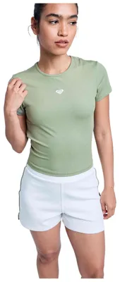 Image de T-shirt Roxy RISE & VIBE RIB (GLD0) pour Femme