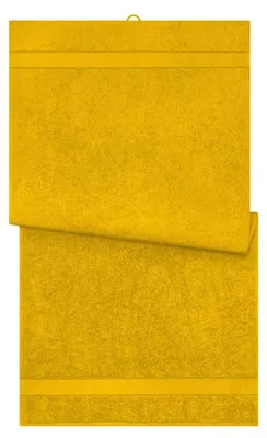 Image de Myrtle Beach - Serviette de bain, coton filé à l'anneau LT3675 (taille unique) (jaune)