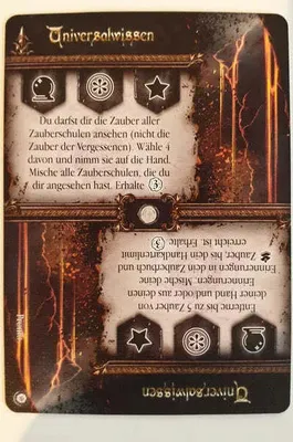 Produktbild von Black Rose Wars "Universalwissen" Promokarte