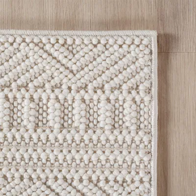Productafbeelding van Helix Azt vloerkleed laagpolig rechthoek 280x370cm crème