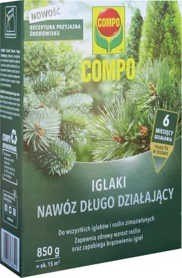 Obrázek produktu pro Dlouhodobě působící hnojivo pro jehličnany 850 g