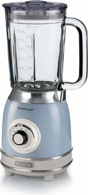 Produktbild von Ariete 583BL Vintage Standmixer blau, 1,5 L, 1000 Watt