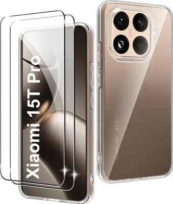 Produktbild von Hülle + 2X Schutzglas für Xiaomi 15T Pro 5G Panzerfolie Display Case Cover Screen Full 9H