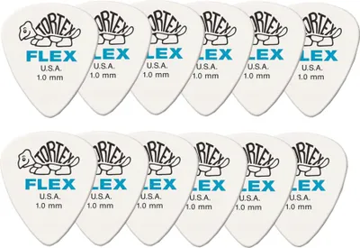 Produktbild von Dunlop 428P 1.0 Tortex Flex Standard Plektrum