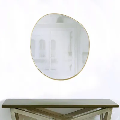 Image de Milton & Oldbrook Miroir mural 60 x 68 cm Kiel Gold