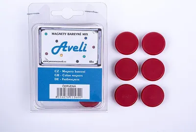 Immagine prodotto di Set di magneti AVELI, rosso