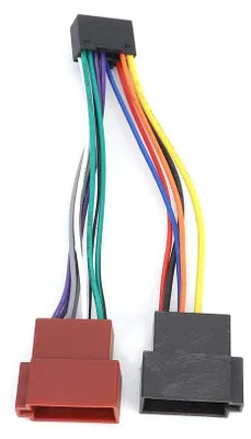 16-poliger ISO-Kabelbaum-Adapter für Kenwood Autoradios