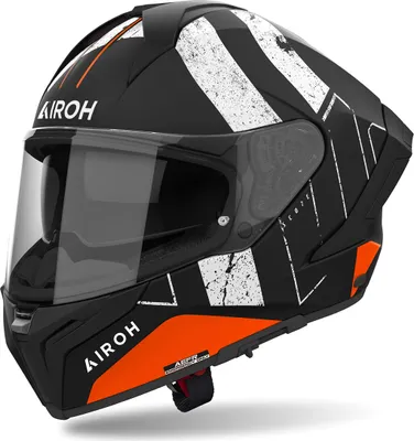 Zdjęcie produktu dla Kask Airoh Matryx Scope, czarny/biały/pomarańczowy, XL (61/62)
