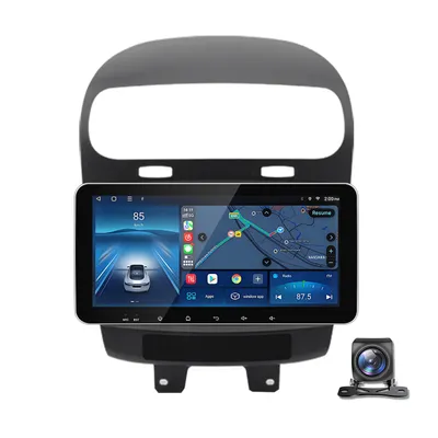 Obrázok produktu pre 10.33" Android 15 Carplay Autorádio pre Fiat Freemont 2012-2020 GPS Navi WIFI BT DAB+ SWC USB DSP 4GB+64GB