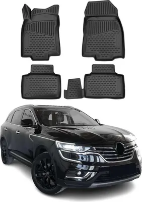 Produktbild von 2017-2021 Renault Koleos Fußmatten TPE Schwarz 4 tlg