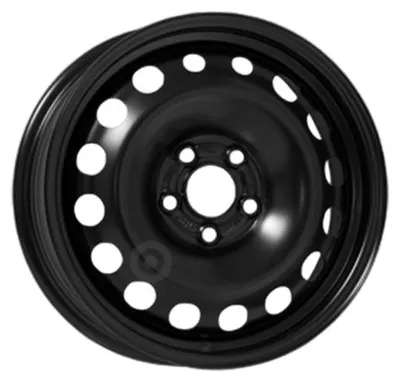 Productafbeelding van Stalen velgen ALCAR ACCIAIO 9165, 6.00x15, 5x112.0, ET 47, zwart