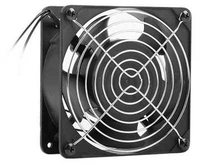 Zdjęcie produktu dla Lanberg AK-1501-B, Wentylator chłodzący, Metal, Plastik, Czarny, 1 szt., 480 g