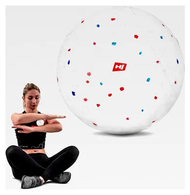 Produktbild von Hop-Sport Massageball für Faszien-Training - Faszienball für Ganzkörper-Selbstmassage aus umweltfreundlichem EPP – 8 cm Durchmesser