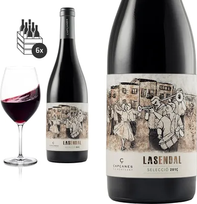 Produktbild von 6er Karton 2020 Montsant Lasendal von Celler de Capcanes - Rotwein
