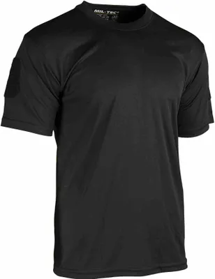 Produktbild von Mil-Tec Tactical Quick Dry T-Shirt, schwarz