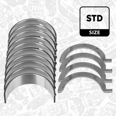 Image de ET ENGINETEAM Kit de paliers de vilebrequin Palier de vilebrequin LH007500 pour LAND ROVER Range Rover Evoque (L538)