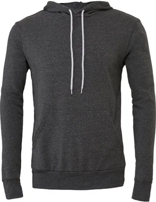 Produktbild von Canvas Uni Poly-Baumwolle Fleece Pullover Hoodie