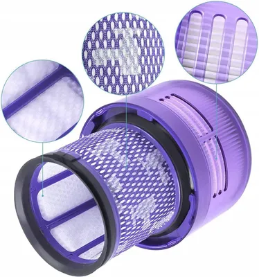 Produktbild von HEPA-Filter für Dyson V15 Detect Staubsauger - 1 Stück - SV22, Absolute und Fluffy - Für V15s Submarine