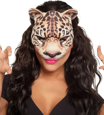 Produktbild von Leoparden-Maske für Erwachsene - Einheitsgröße