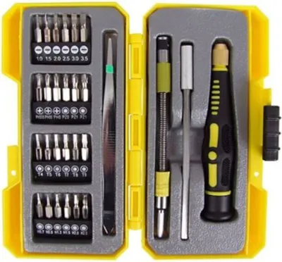 Produktbild von Präzision-Schraubendreher-Bit-Set 28-teilig Schraubenzieher Bitsatz Werkzeugset