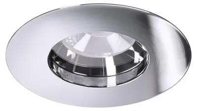 Image de Downlight Play IP65 rond fixe 6,4 W blanc neutre 4000 K CRI 92 48,5° Chrome I, éclairage extérieur