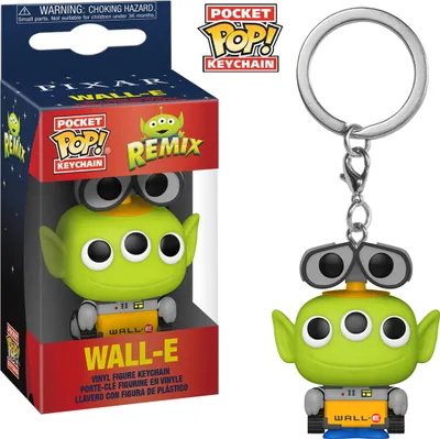 Imagen del producto de Llavero Funko Pocket POP! de Pixar: Alien, Wall-E