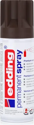Produktbild von edding Permanent Spray schokoladenbraun 200 ml Acryllack, RAL 8017