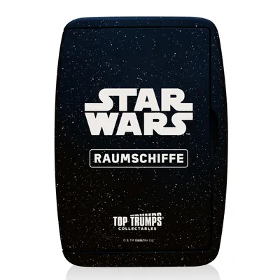 Produktbild von Top Trumps Collectables - Star Wars Raumschiffe  Quartett Kartenspiel Reisespiel