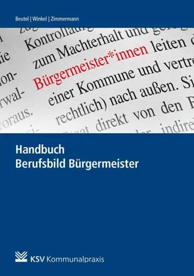 Obrázek produktu pro Handbuch Berufsbild Bürgermeister