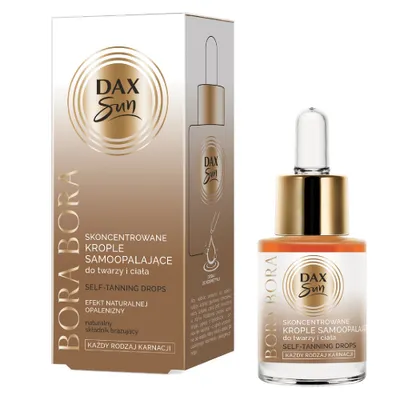 Zdjęcie produktu dla Dax Sun Skoncentrowane krople samoopalające do twarzy i ciała Bora Bora, 15ml
