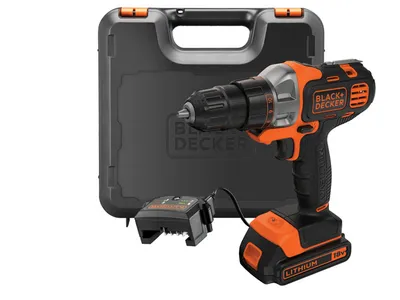 Zdjęcie produktu dla BLACK & DECKER | Akumulatorowa wiertarko-wkrętarka wielofunkcyjna | MT218K-QW | 18 V | 1,5 Ah | Litowa
