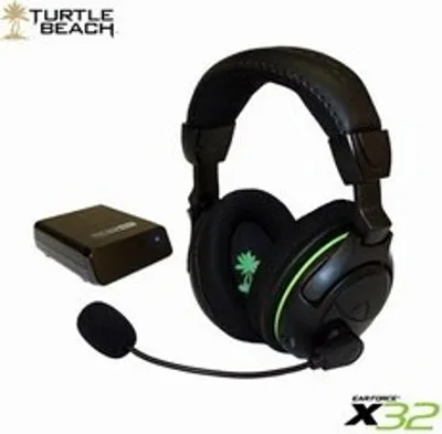 Produktbild von Turtle Beach X32, Kabellos, RF Wireless, Spielekonsole, ohraufliegend, 20 - 20000 Hz, Stereophonisch