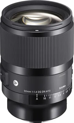 Produktbild von SIGMA 50mm f/1.4 DG DN ART Objektiv, kompatibel mit Sony FE