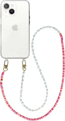 Produktbild von Island Girl Transparant Cord Hülle - Long Cord  - Kompatibel mit iPhone 15