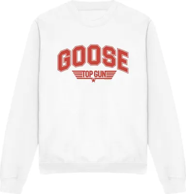 Immagine prodotto di Top Gun - Felpa "Goose" per uomo/donna unisex TV12982 (L) (Bianco)