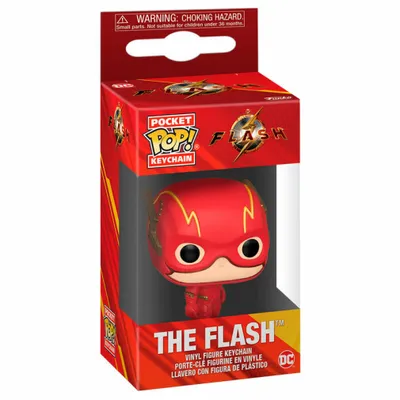 Zdjęcie produktu dla The Flash Pocket POP! winylowy brelok do kluczy 4 cm The Flash