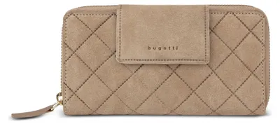 Produktbild von bugatti Geldbörse Fabia Ladies Long Zip Wallet Sand beige