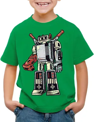 Produktbild von style3 Gametron T-Shirt Kinder snes n64 sheldon big bang videospiel