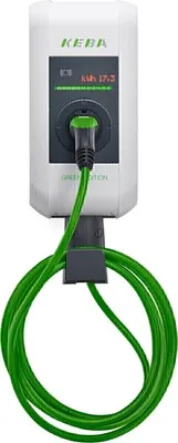 Image de KEBA 122115 KC-P30-EC240422-L0R-GE c-series EN Type2 6m Cable 22kW-RFID (122115)