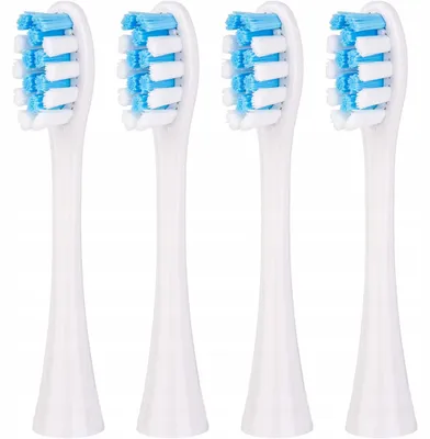 Produktbild von Nistal Ersatz-Zahnbürstenköpfe für Oclean 4er Pack Weiß