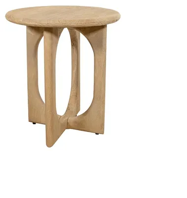 Productafbeelding van Bijzettafel Ø50, H55, Groovy Naturel