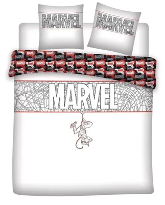 Immagine prodotto di Set di lenzuola con copripiumino Marvel Spider-Man, dimensioni 240 cm x 220 cm
