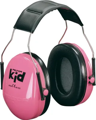 Produktbild von 3M Peltor kid Kapsel-Gehörschutz H510, neonpink / schwarz