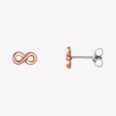 Produktbild von Xenox XS3736RN Ohrstecker Damen Infinity Sterling-Silber Roségold