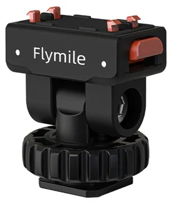 Produktbild von INF Magnetische Coldshoe Gimbal Basis ABS 4cm 180 Grad neigbar für Vlogger